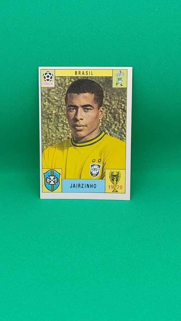 Panini Mexico '70. Jairzinho. Brasil, Collections, Articles de Sport & Football, Enlèvement ou Envoi, Comme neuf