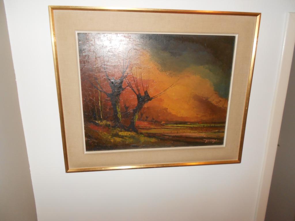 Olieverf schilderij, Ophalen