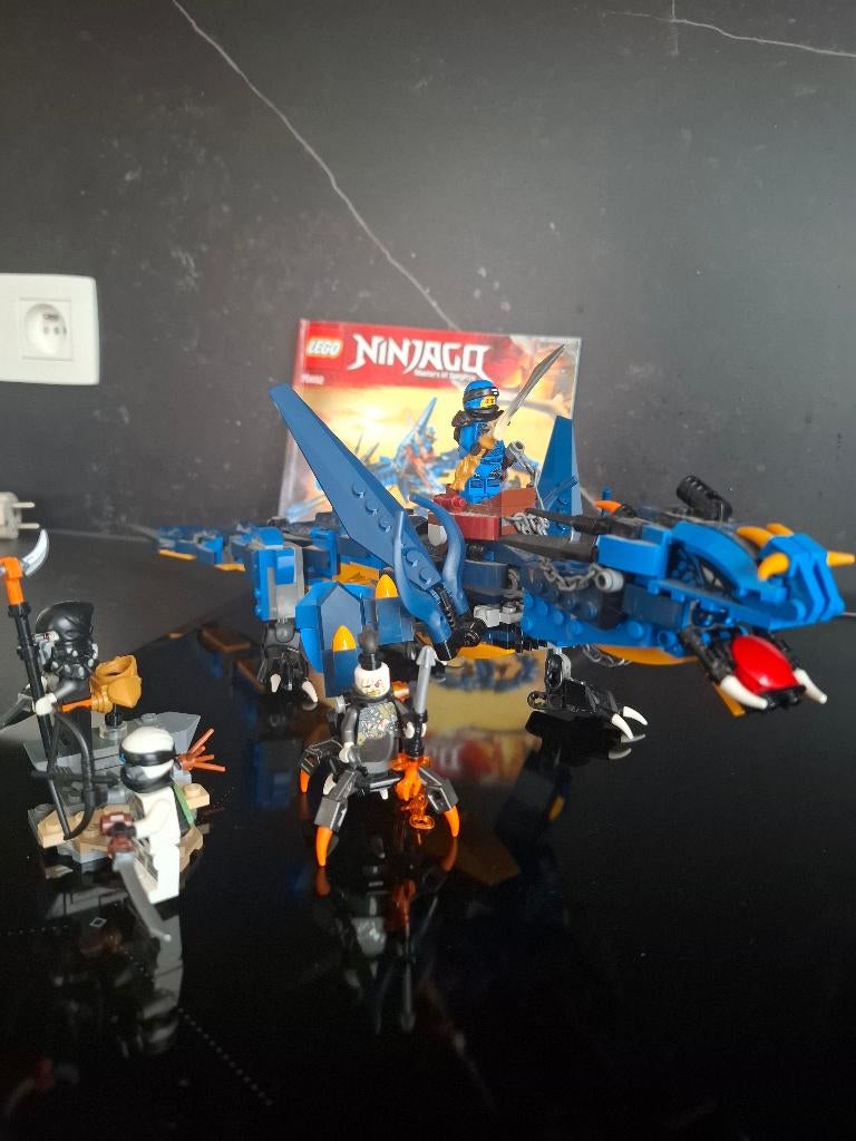 lego Ninjago blauwe draak, Kinderen en Baby's, Ophalen, Gebruikt, Complete set, Lego