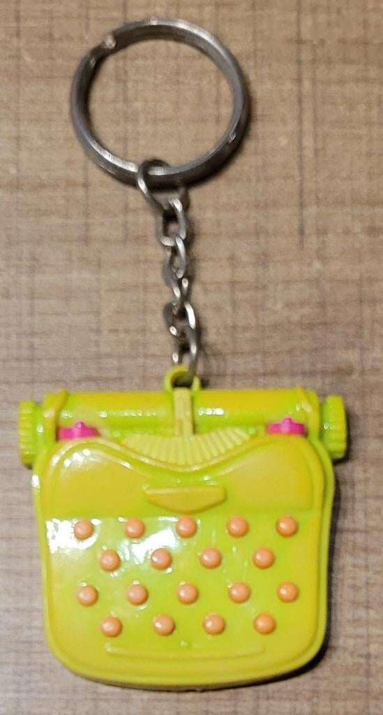 Oude sleutelhanger: typemachine, Verzamelen, Ophalen of Verzenden, Gebruikt, Overige typen