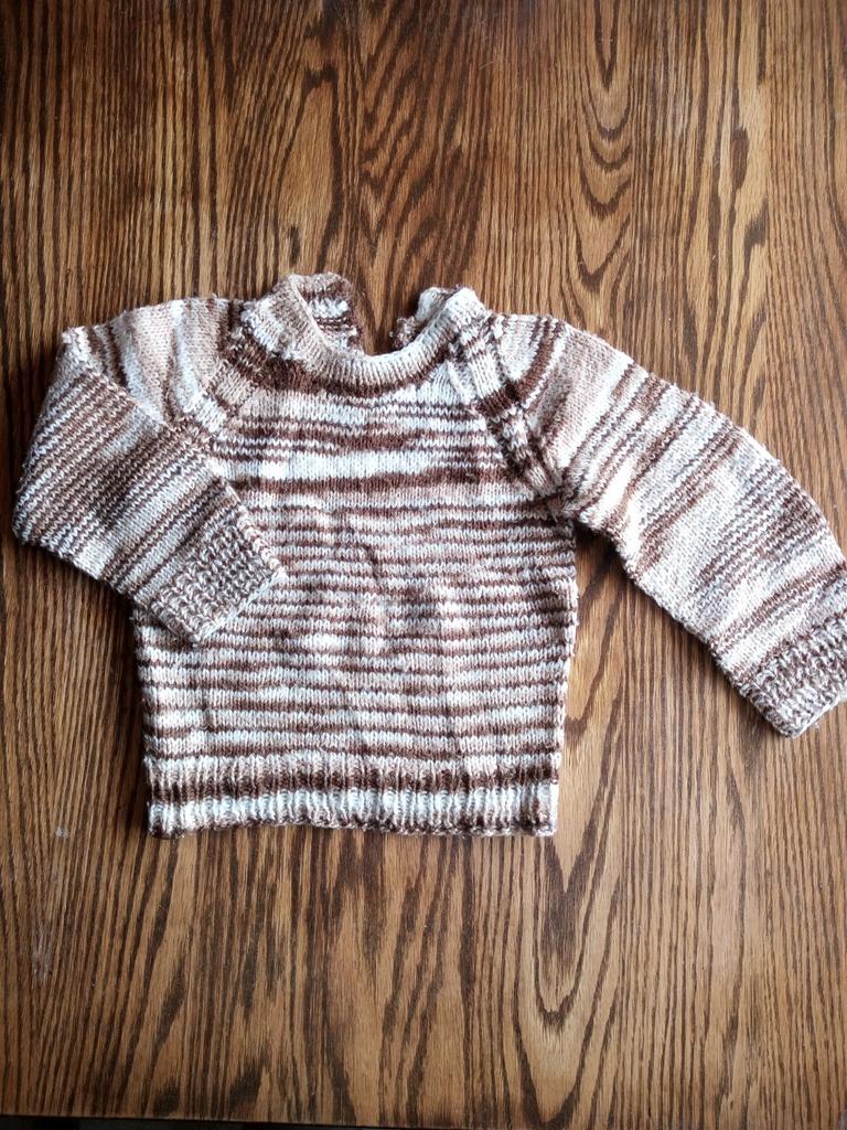 Zelfgemaakte wollen trui, Kinderen en Baby's, Ophalen, Gebruikt, Jongetje of Meisje, Truitje of Vestje