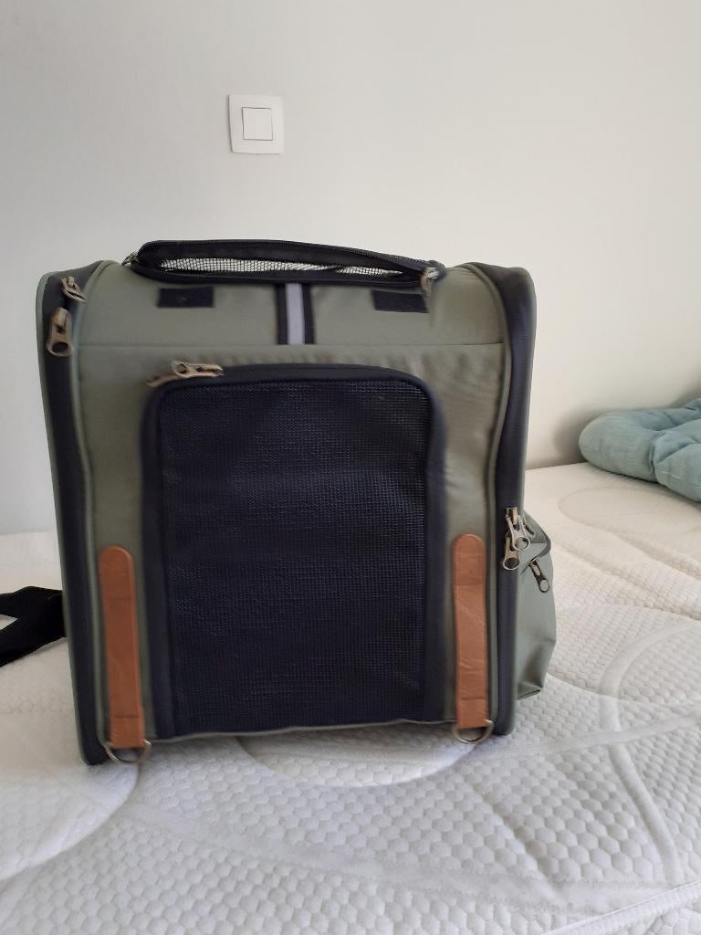 Katrugzak – draagtas hond – draagtas kat, Dieren en Toebehoren, Ophalen, Zo goed als nieuw