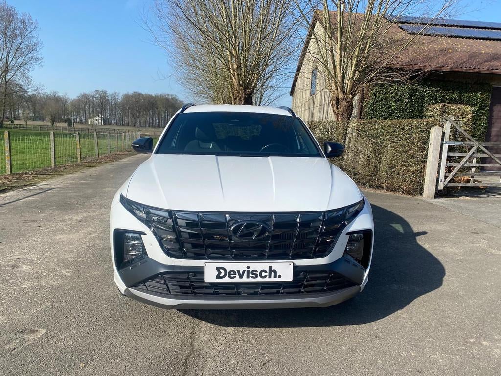 Hyundai Tucson 1.6 T-GDi LIMITED EDITION N-LINE 150 M6, Auto's, Voorwielaandrijving, Gebruikt, 4 cilinders, Parkeersensor