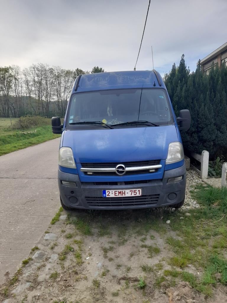 camper opel movano, Chemisch toilet, Buscamper of Camperbus, Tot en met 3, Particulier