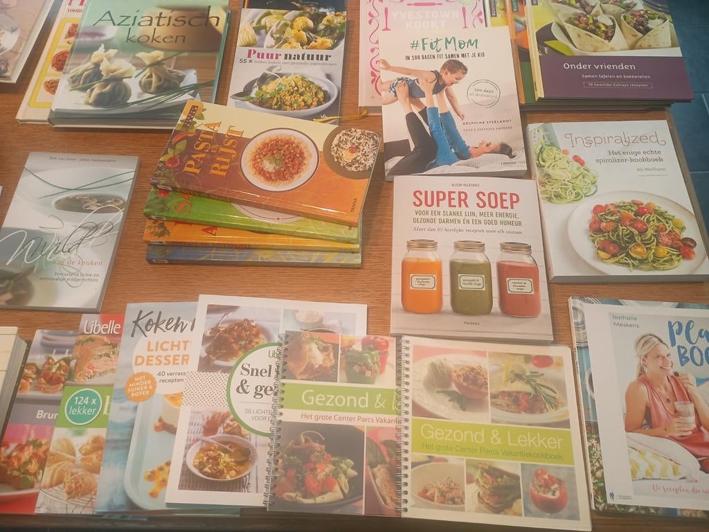 Kookboeken, Boeken, Ophalen