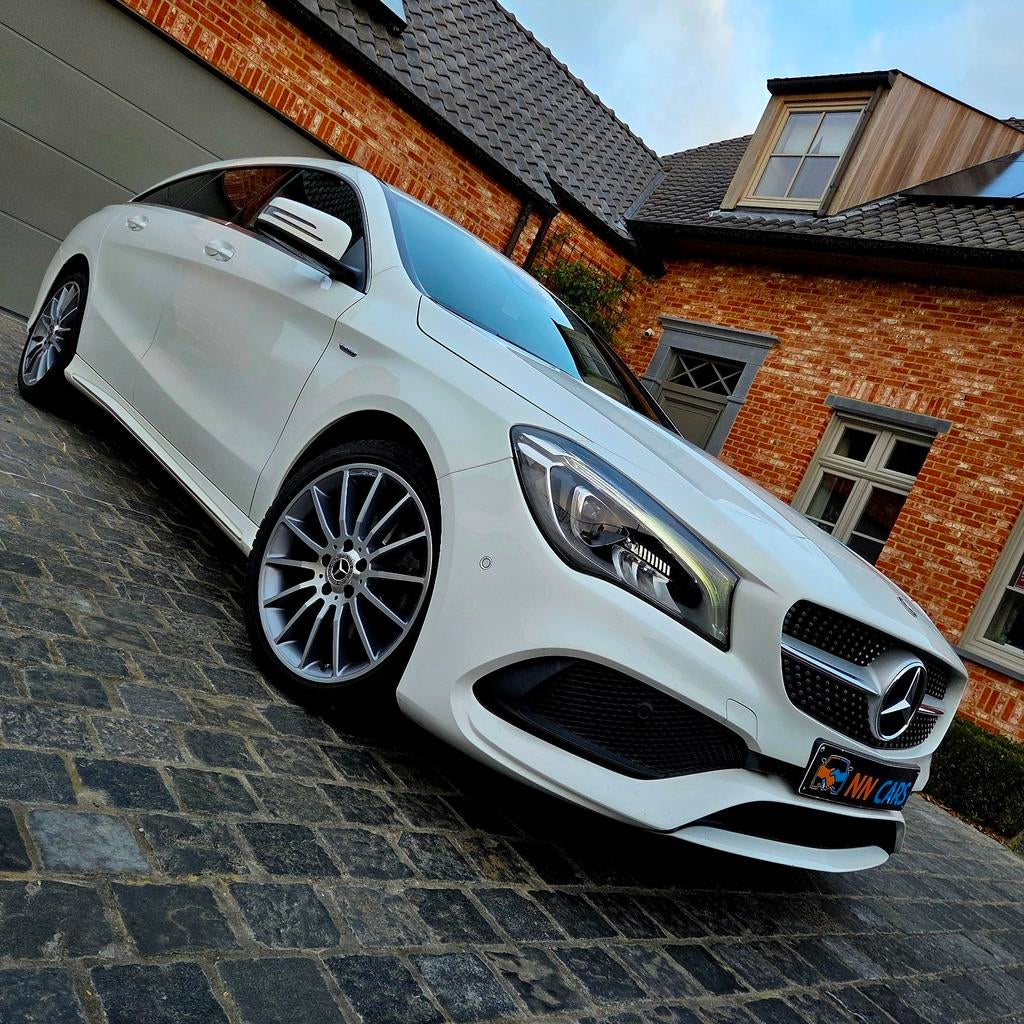 Mercedes CLA ///AMG-Line Edition White, Auto's, CLA, 4 cilinders, Wit, 5 deurs