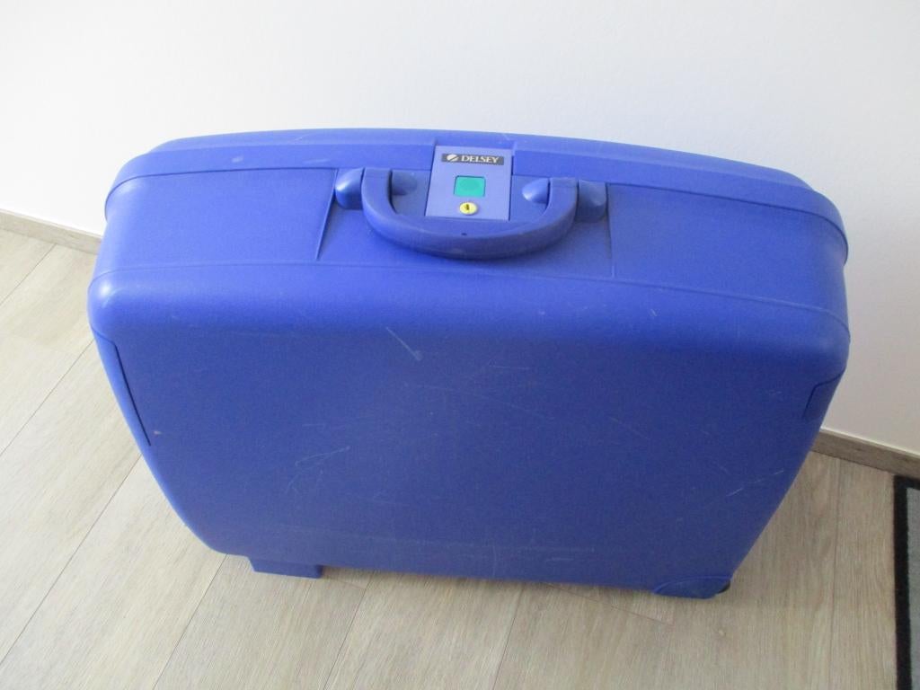 DELSEY  Valies, Gebruikt, Hard kunststof, 45 tot 55 cm, Ophalen