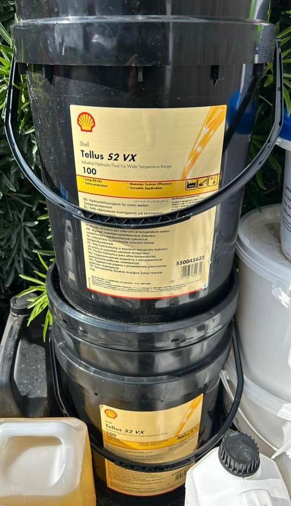 Shell hydroliek olie, Ophalen