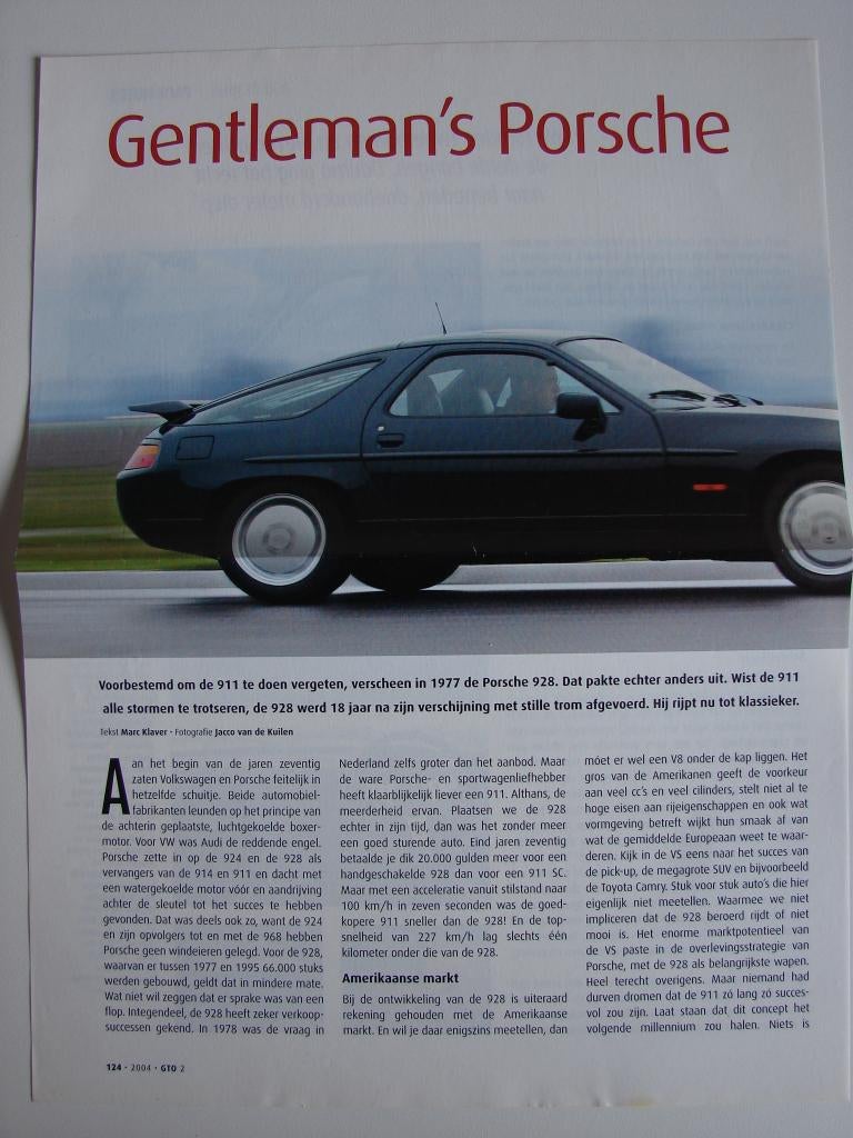 Artikel Porsche 928 S4, Ophalen of Verzenden, Zo goed als nieuw, Porsche