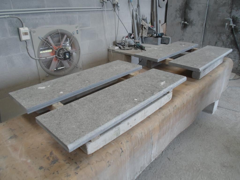 Margelle de piscine en pierre bleue, Jardin & Terrasse, Accessoires de piscine, Neuf, Autres types, Enlèvement