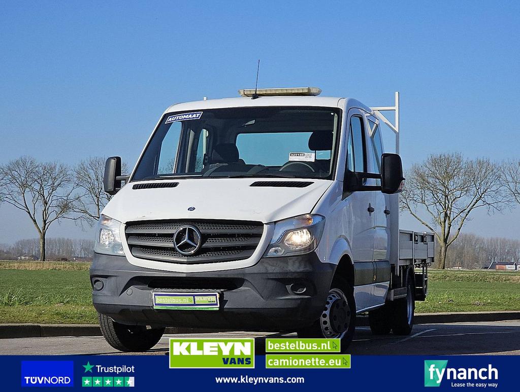 Mercedes-Benz SPRINTER 513 dubbel cabine EURO6, Automaat, Wit, Mercedes-Benz, Bedrijf