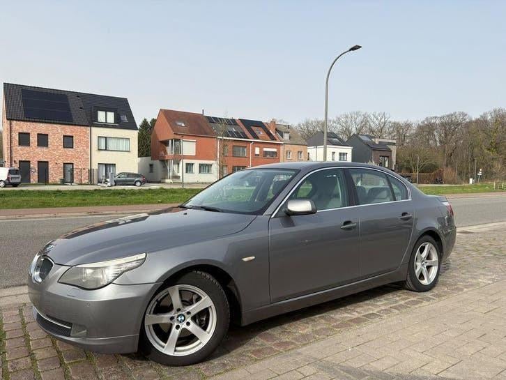 BMW 520D | 206 Dkm |Diesel | 2008 |Automaat|Export Of handel, Auto's, Automaat, Achterwielaandrijving, 1995 cc, Zwart