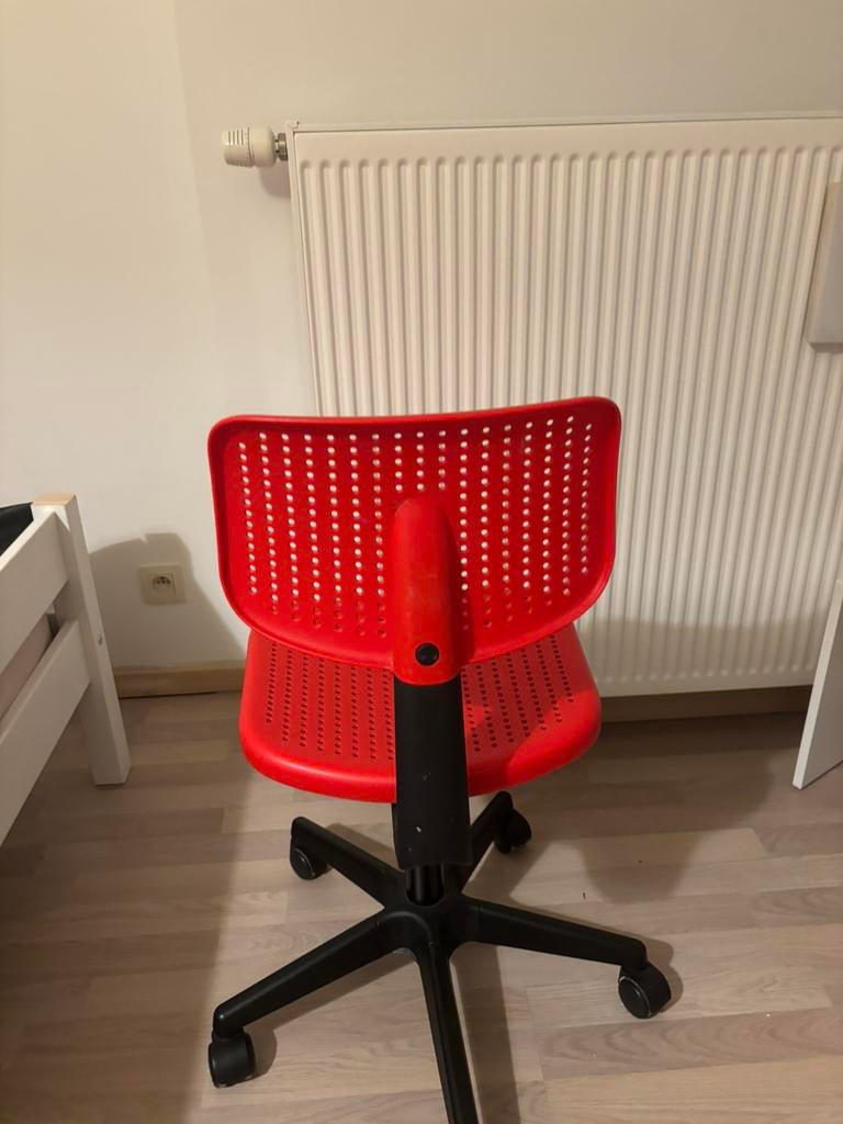 Rode bureaustoel, Ophalen, Gebruikt, Gaming bureaustoel, Bureaustoel