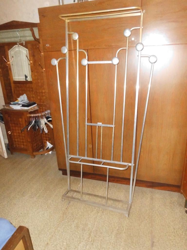 porte manteau en metal art deco vestiaire - vintage, Enlèvement