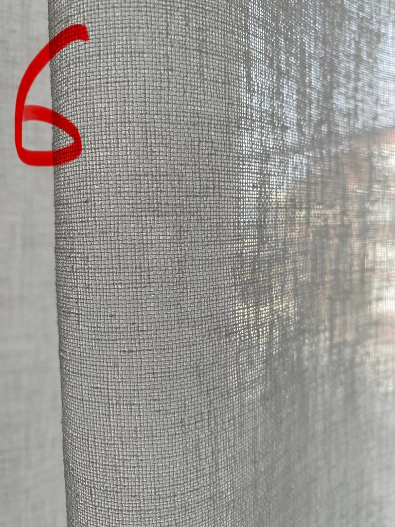 rideaux Heytens, différentes tailles, Enlèvement, Blanc