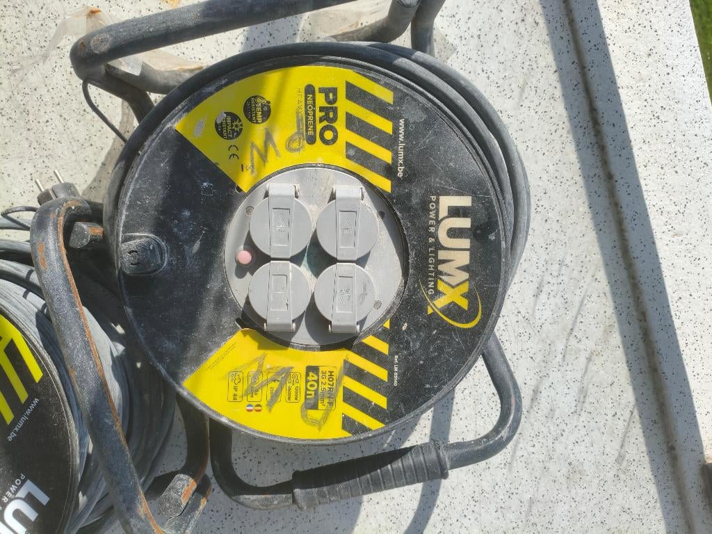 Rallonge lumx 40m pro, Bricolage & Construction, Enlèvement, Comme neuf, Câble ou Fil électrique