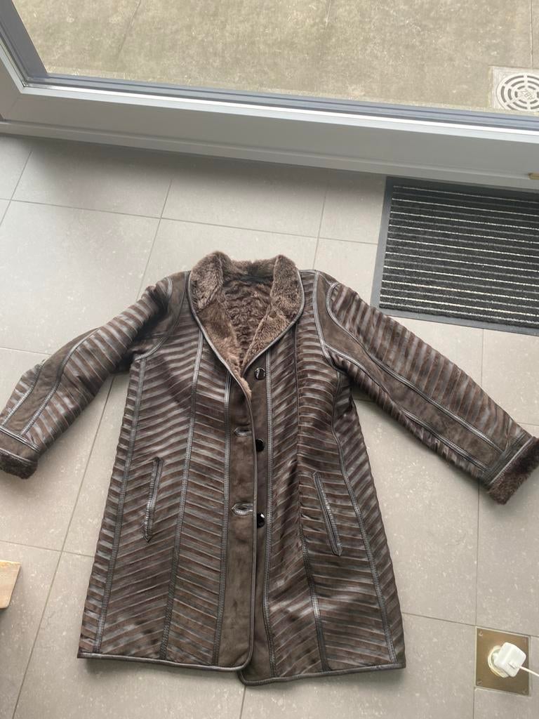 Jas, Kleding | Dames, Ophalen, Zo goed als nieuw, Maat 36 (S), Bruin