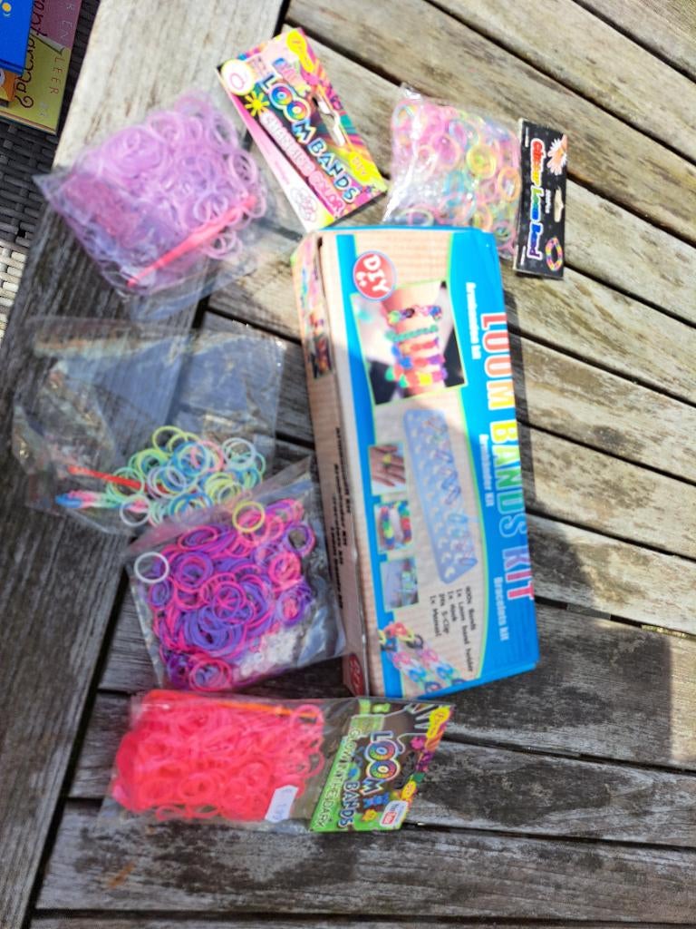 Loombandjes maken set, Ophalen, Zo goed als nieuw, Overige typen