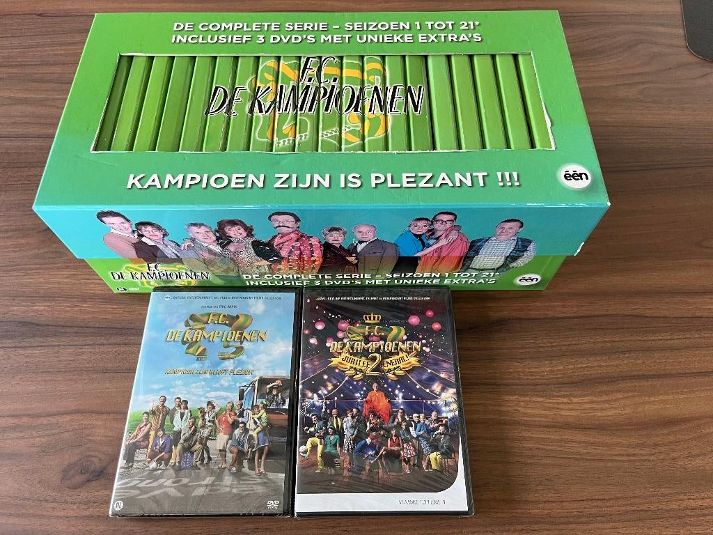Alle seizoenen De Kampioenen + Film 1 en 2, Gebruikt, Alle leeftijden, Boxset, Ophalen of Verzenden