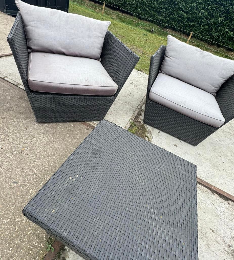 Tuinset stoelen, Ophalen, Zo goed als nieuw, Tuinset