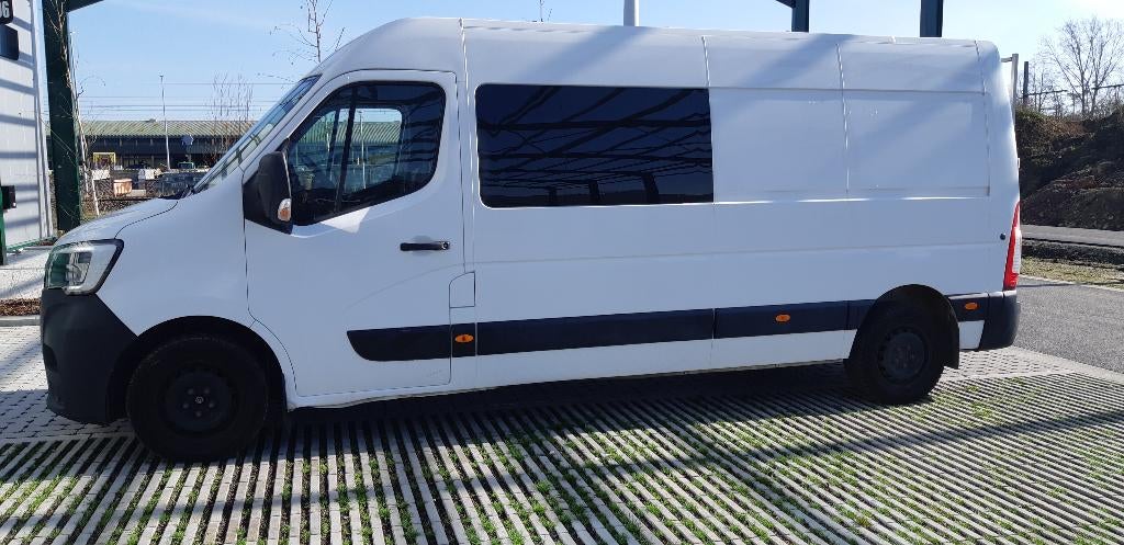 RENAULT MASTER  7 ZITPL  2020 EURO6 DUB CAB, Auto's, Euro 6, Renault, Handgeschakeld, Particulier