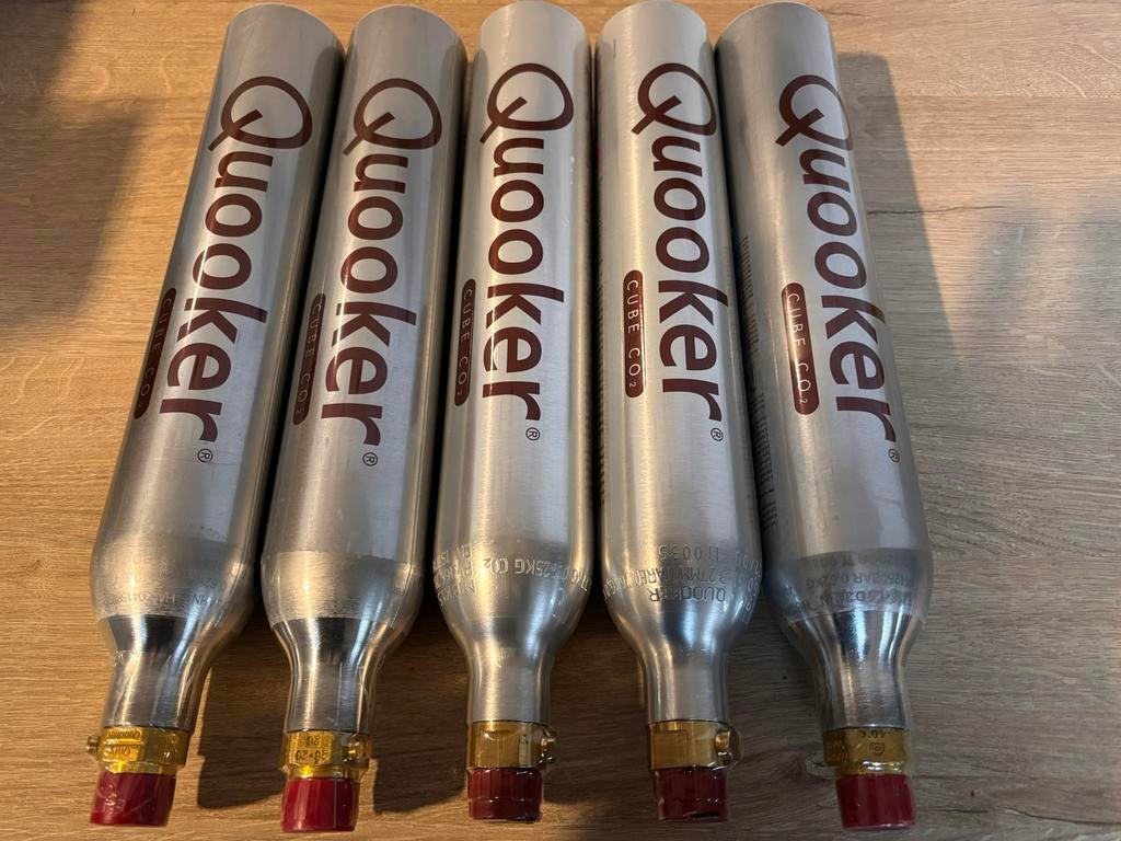 5 QUOOKER CUBE Co2 cilinders, Ophalen of Verzenden, Nieuw