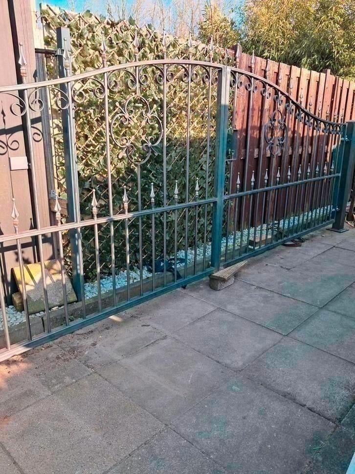 Sierpoort 540cm Breed 165cm hoog! Inc. Palen! Goede staat!, Tuin en Terras, Ophalen, Zo goed als nieuw, 150 tot 200 cm, IJzer