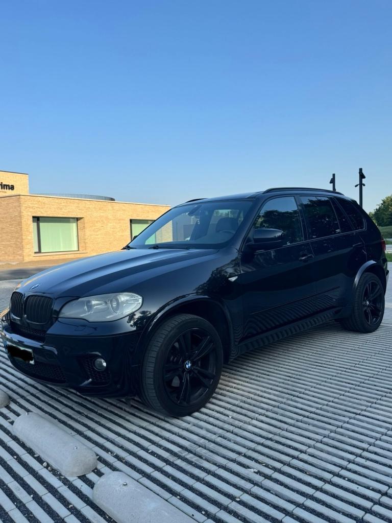 BMW X5 30d M pakket carbonschwarz, Auto's, BMW, Automaat, Euro 5, Blauw, Parkeersensor