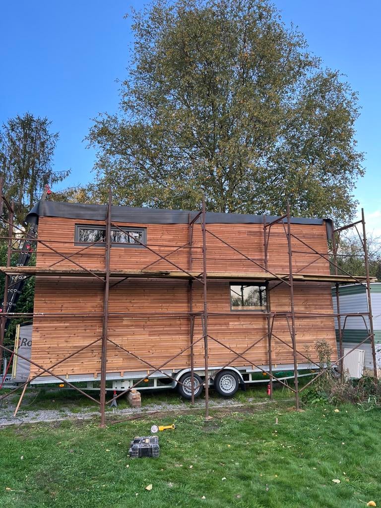 Ijzeren stelling / steiger, Enlèvement, Utilisé, Échafaudage de façade, 2 à 5 mètres