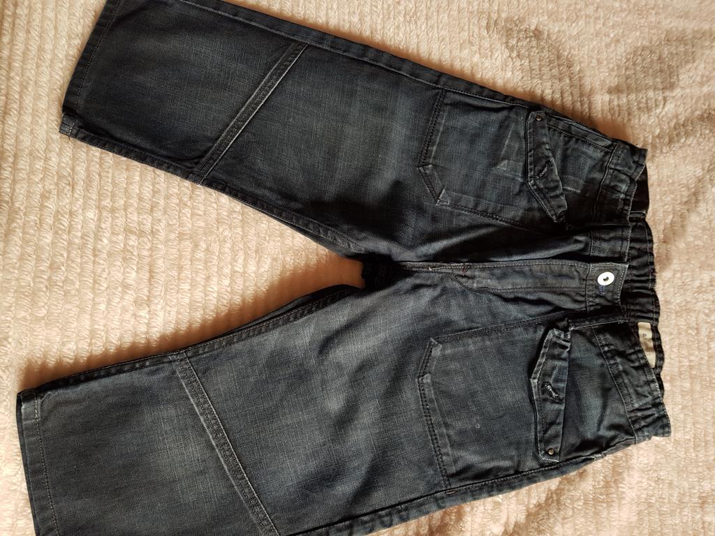 Jeans short, blauw, maat 152, goede staat, Kleding | Heren, Ophalen, Zo goed als nieuw, Blauw