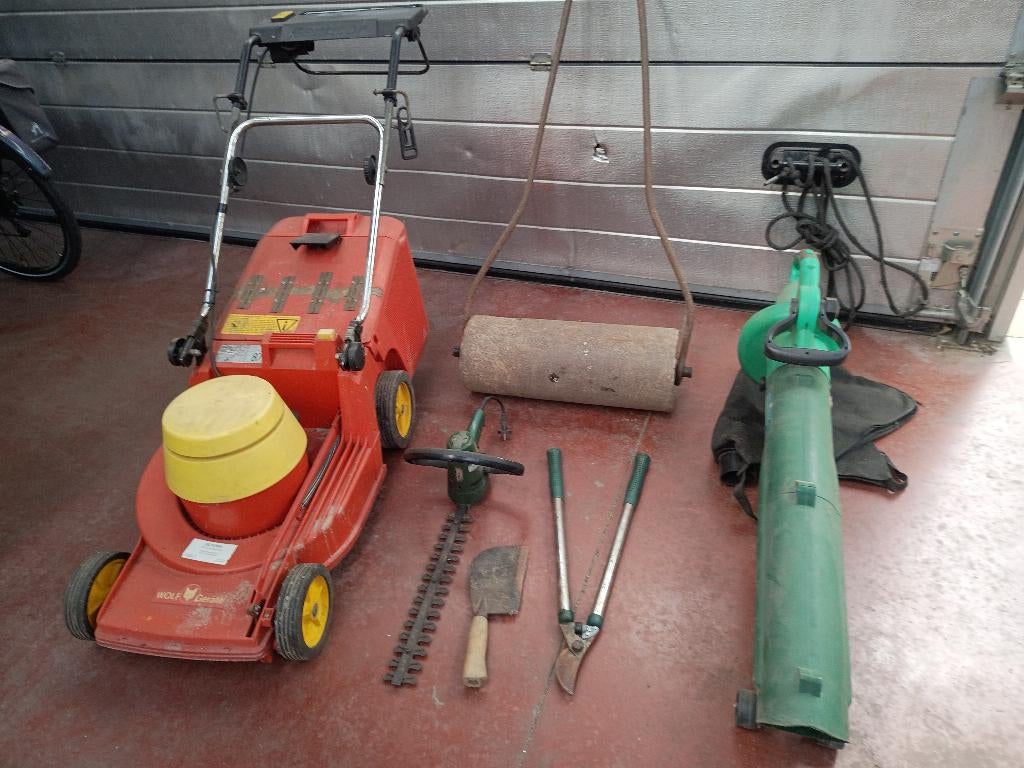 bladblazer-grasmachine, Tuin en Terras, Ophalen, Gebruikt, Overige typen