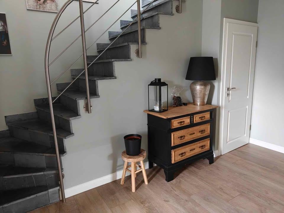 Commode en bois, rustique vintage 95*45*85cm meuble en bois, Enlèvement ou Envoi