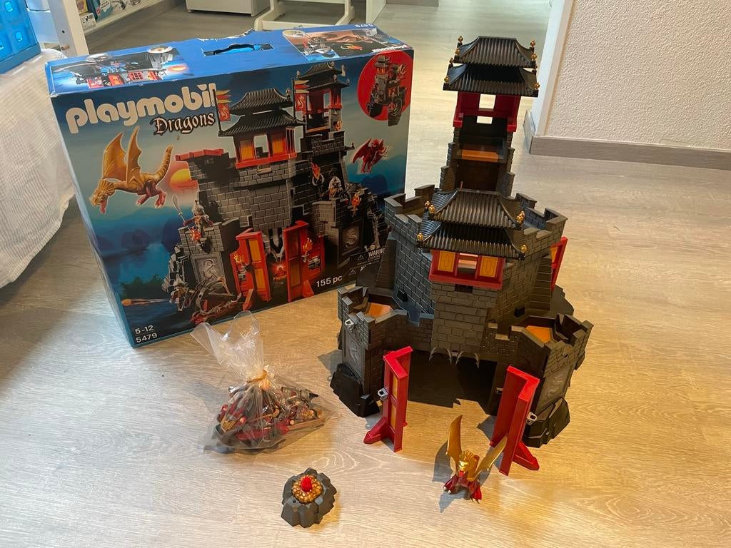 Playmobil dragons groot draken kasteel 5479, Enlèvement ou Envoi