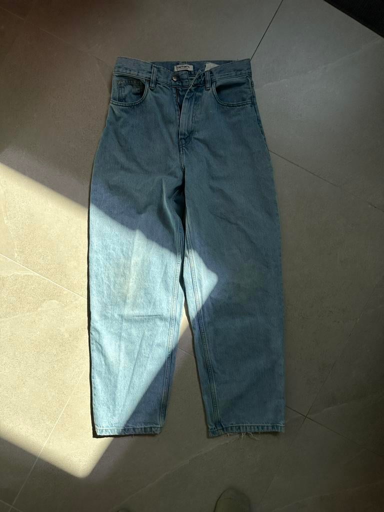 Carhartt jeans maat xs, Ophalen of Verzenden, Gedragen, Blauw, Overige jeansmaten