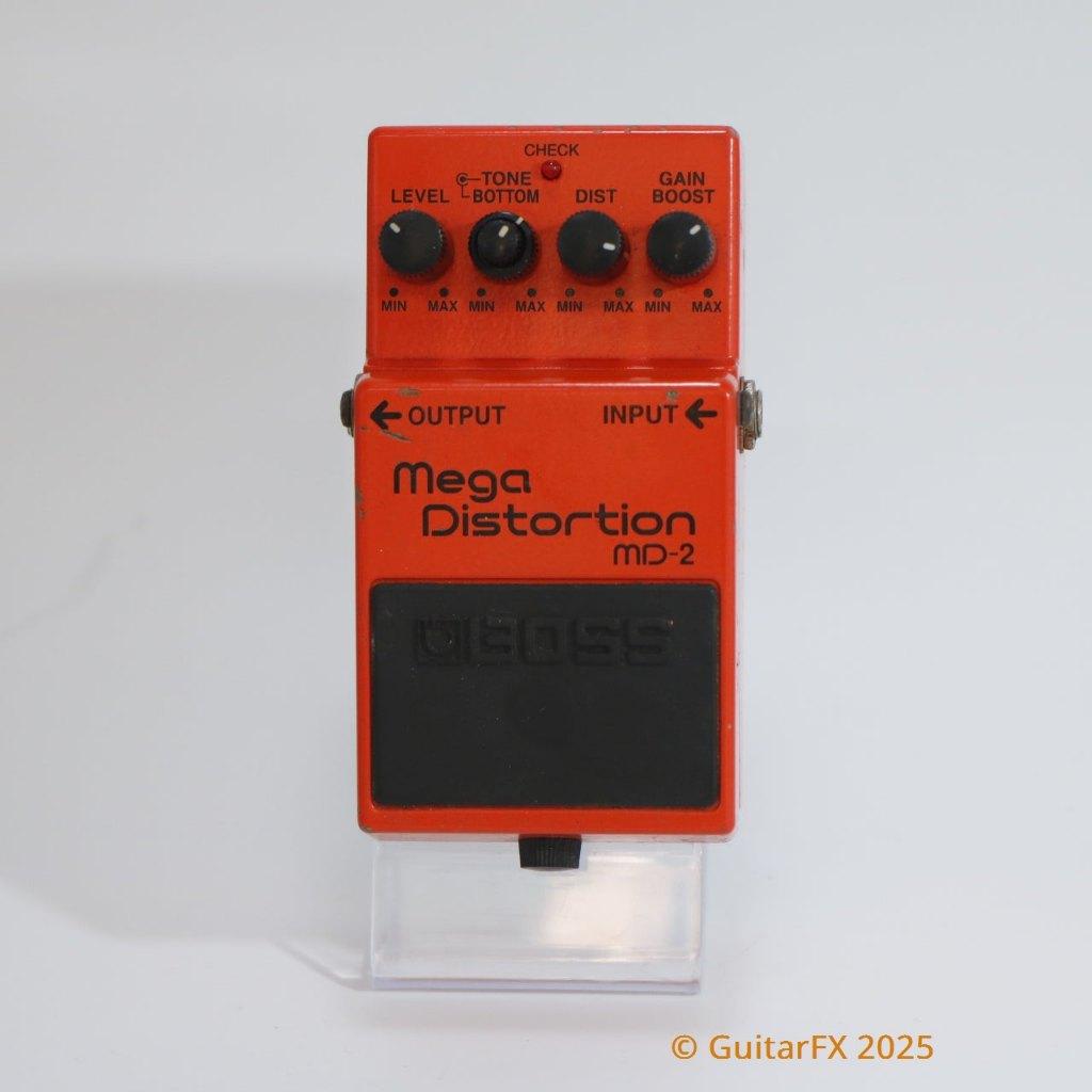 Boss MD-2 Mega Distortion (s/n 80177, Silver Label Made in T, Muziek en Instrumenten, Effecten, Gebruikt, Ophalen of Verzenden