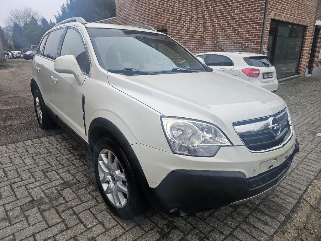 Opel Antara 2.0 Cdti 126pk(Bouwjaar2009/130.000km), Auto's, Opel, Voorwielaandrijving, 4 cilinders, Wit, Leder