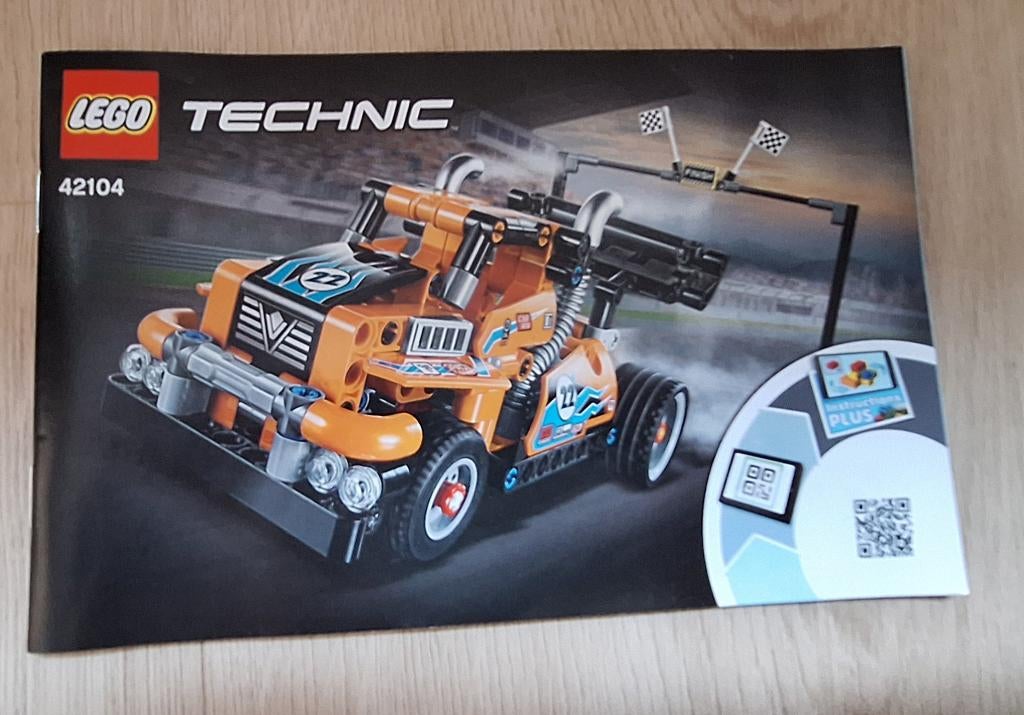 LEGO TECHNIC - Le camion de course (42104), Enlèvement ou Envoi, Comme neuf, Ensemble complet, Lego