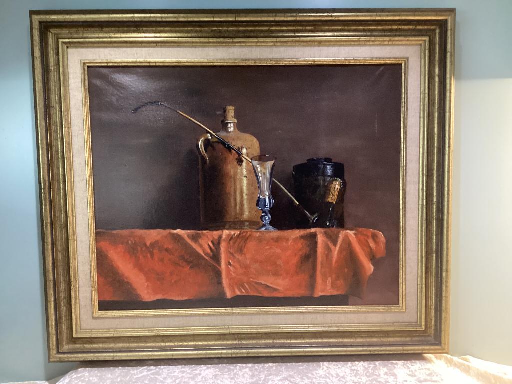 2 tableaux « Nature morte « 035/CE., Enlèvement