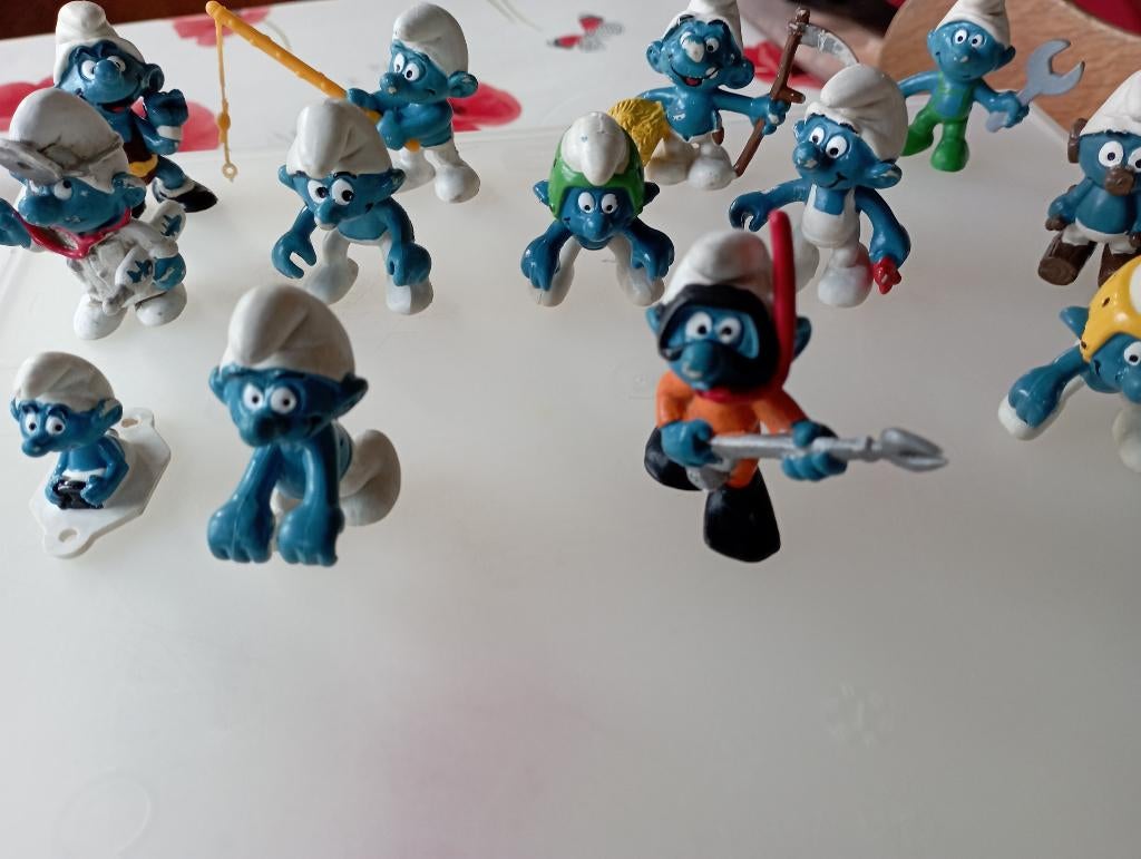 Schtroumpfs figurines, Enlèvement ou Envoi, Utilisé, Différents Schtroumpfs, Poupée, Figurine ou Peluche