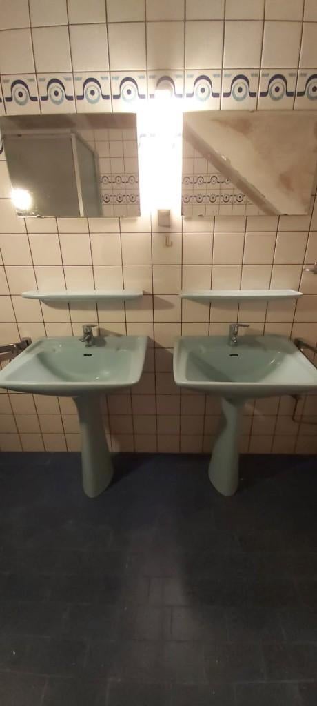 Lavabos salle de bain x2, Ophalen, Gebruikt, 50 tot 100 cm, Minder dan 100 cm