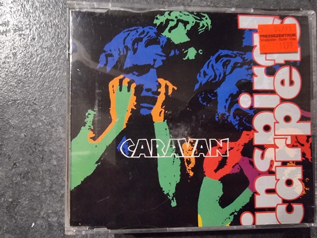 CD single : Inspiral Carpets – Caravan, Cd's en Dvd's, Cd Singles, 1 single, Ophalen of Verzenden, Gebruikt, Rock en Metal