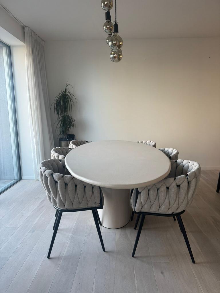 Look japonais - table de salle à manger en mortex, Maison & Meubles, Enlèvement, Comme neuf