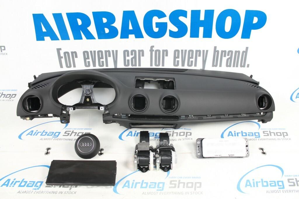 Airbag set - Dashboard 3 spaak Audi A3 8V (2012-2020), Auto-onderdelen, Dashboard en Schakelaars