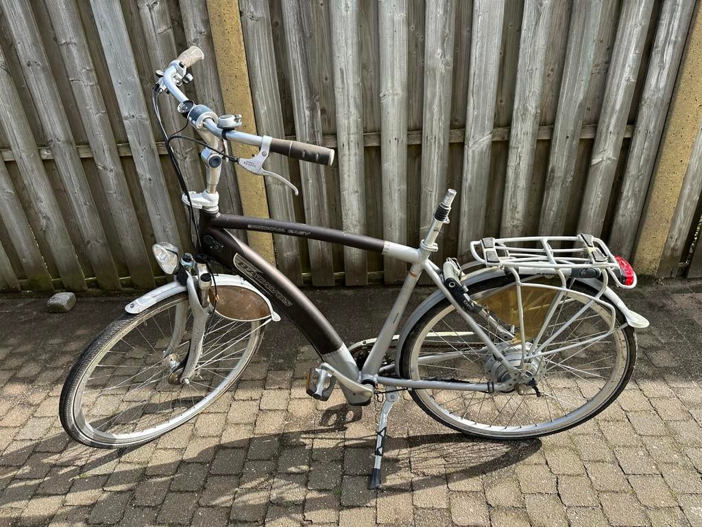 2 elektrische fietsen, Fietsen en Brommers, Fietsen | Heren | Herenfietsen, Ophalen, Zo goed als nieuw