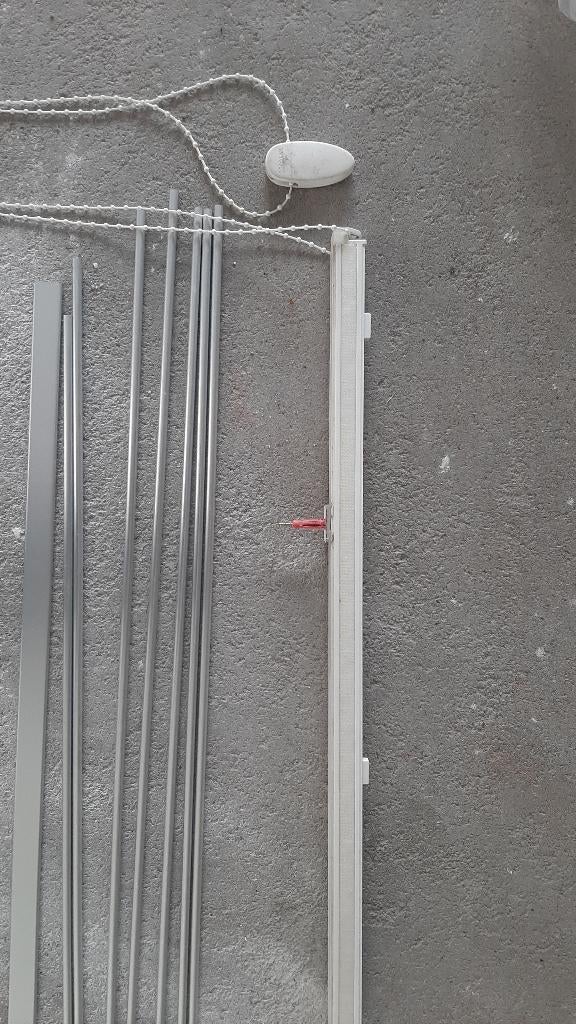 Ophangsysteem gordijnen, Ophalen, Gebruikt, Wit, 50 tot 100 cm