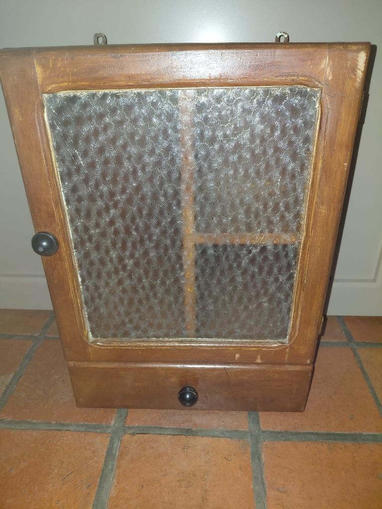 Antieke apothekerskast, medicijnkast, badkamerkast, kastje, Ophalen of Verzenden