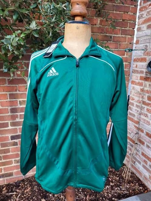 Nieuw Adidas Clima365 trainingsjack maat M, Kleding | Heren, Sportkleding, Ophalen of Verzenden, Maat 48/50 (M), Wit, Fitness