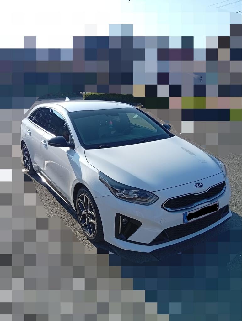Kia proceed 1000cc benzine 120pk, Auto's, Voorwielaandrijving, Leder en Stof, Wit, 5 deurs