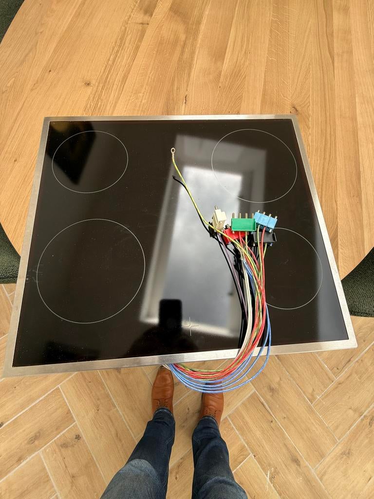 Inductie kookplaat te koop, Elektronische apparatuur, Ophalen, Zo goed als nieuw, Inductie