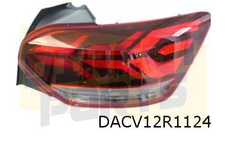 Dacia Sandero (1/21-) Achterlicht Rechts (zonder fittingplaa, -, -, -, Envoi